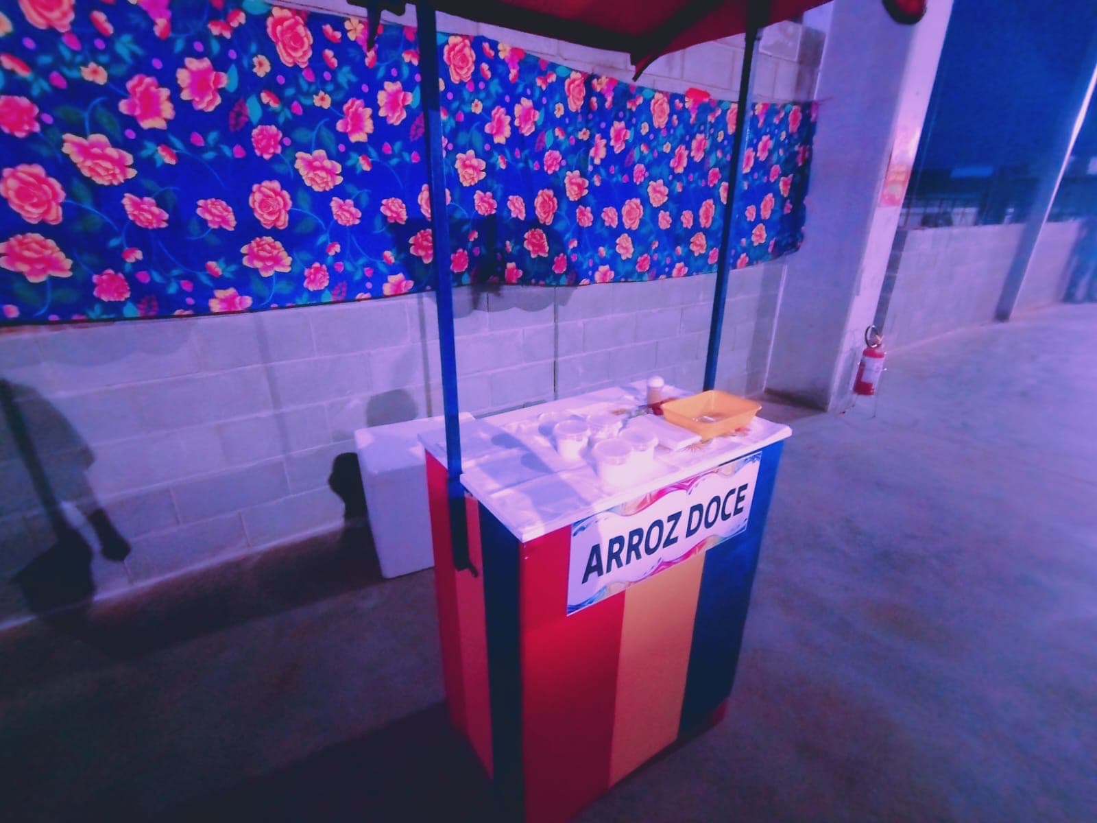 Barraca de Arroz Doce Decorada