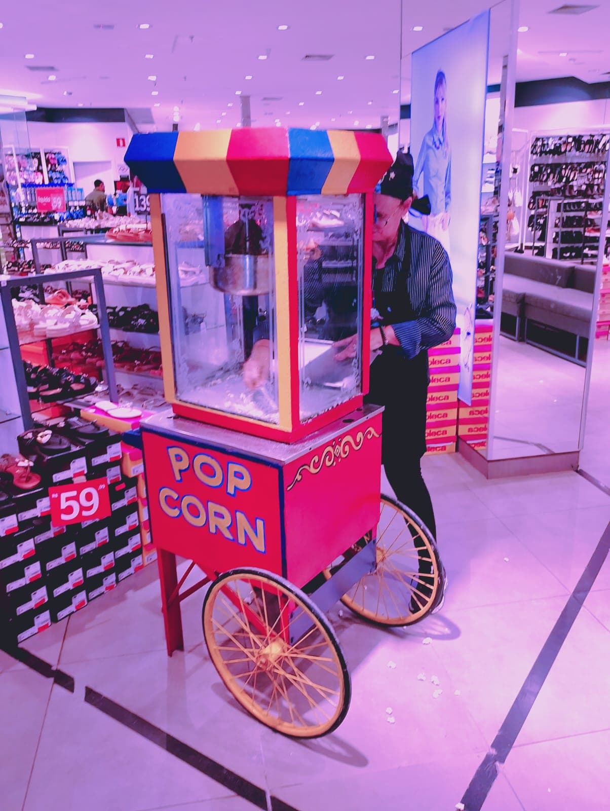 Carrinho de Pipoca