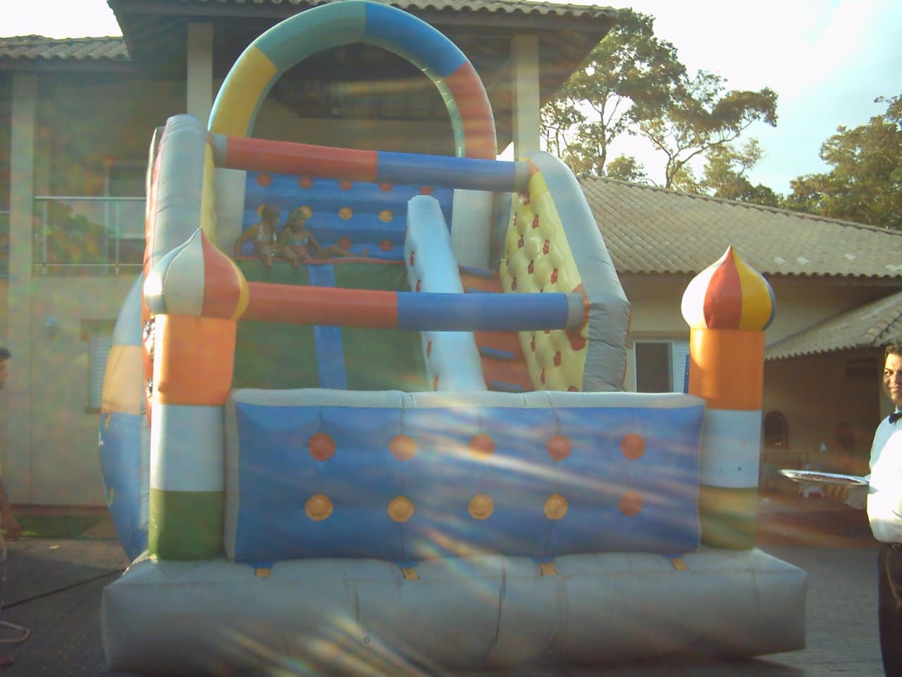 Tobogã em Residência